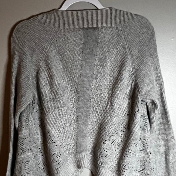 Anthropologie Moth Cardigan Sweater in Gray Size L - Picture 5 of 5